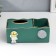 Stand+napkin Polystone "Cosmonaut" dark green 9.5x12x24 cm