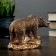 Figure "Bear Master Taiga" 10x13cm bronze