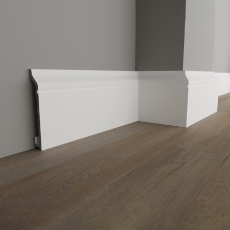 Skirting shock -resistant white 100x16x2000mm-2