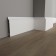 Skirting shock -resistant white 100x16x2000mm