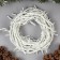 Garland "thread" 10 m, IP44, UMS, white thread, 100 LED, glow of multi, 220 V