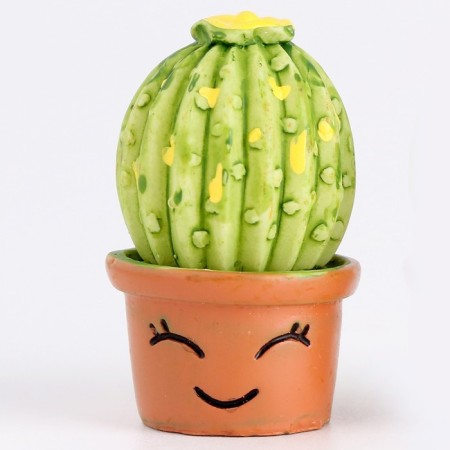Miniature Puppet "Large Cactus", set 2 pcs., Size 1 pc. - 1.7 × 2.5 × 1.7 cm
