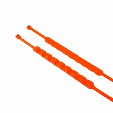 REXANT ANTI -Square Bracelet, Clamp 900 X 9 mm, Orange
