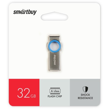 Flash drive Smartbuy 032GBMC2, 32 GB, USB2.0, th Up 20 MB/s, PBU up to 10 Mb/s, blue-2