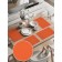A set of napkins for setting the table "Classic canvas", rectangular, rounded edges, size 30x46 cm, 4 pcs