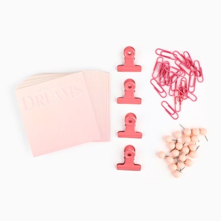 Follow Your Dreams set, securities block 150 liters, paper clips, buttons, clamps-1