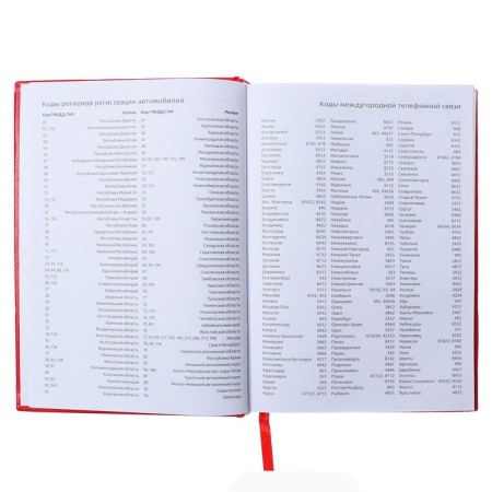 Dated diary 2024, A5, 176 sheets, Attomex.orion, Bumvinyl cover, Lasse, Blok 70 g/m2, Red-5