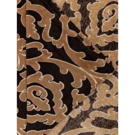 Texrepublic blanket, size 180x200 cm, brown color-6