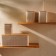 Bank for coffee "San Lorenzo", 10 × 13 cm, pink color, with a bamboo lid