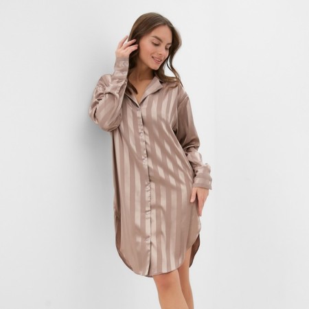 Female Bogochka Kaftan Silk "Stride" size 40-42, powder-2
