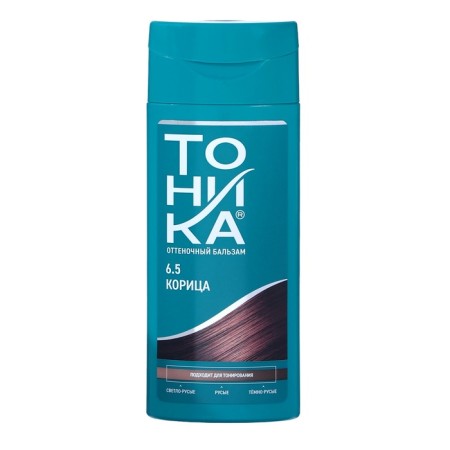 Tonnik -shaped tonik hair balm, tone 6.5, cinnamon