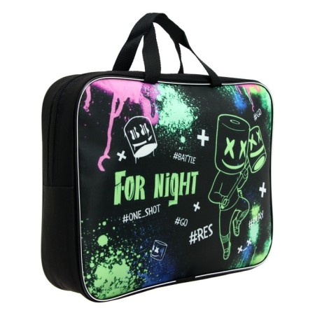 Folder with handles Textile A4, 350 x 270 x 70 mm, calligrata night-1