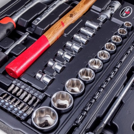 Set of tools "Service key" 56 items-4