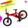 Set Skate Park "Trick: Sliding", Fingerbike with railing on ladder, Mix color