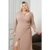 Female dress, size 60, beige color