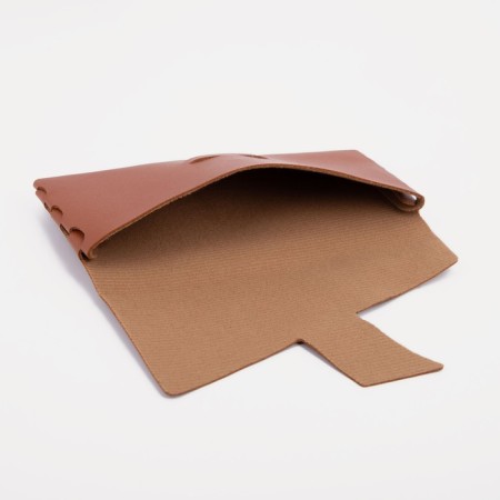 Puffing glasses, brown color-2