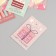 Cardboard "Happy Birthday", pastel, set of 10 pcs (5 types) 4x6 cm