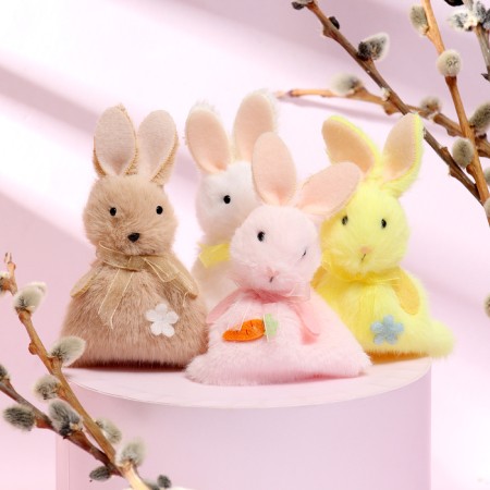 Clothing for Easter egg "Fluffy Bunny", 11 cm, color mix-1