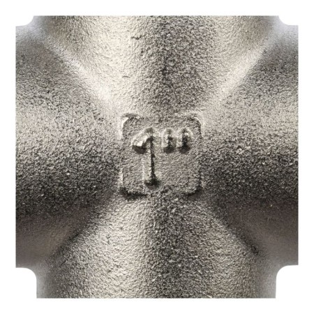 Cross Stout SFT-0031-000001, 1 ", internal/internal thread, nickelled brass-6