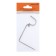 Crohstein for cornice D20 is a single -row 8 cm, color chrome
