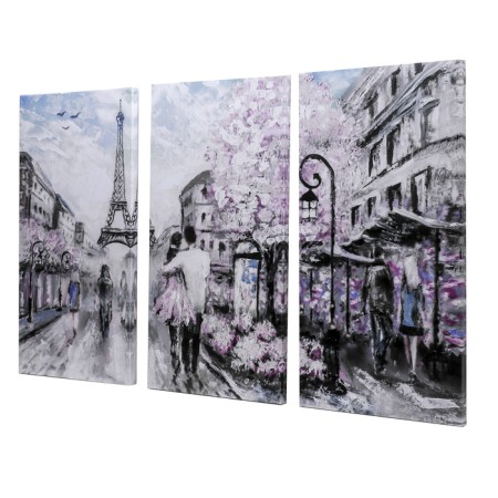 Modular picture on the subframe "City of lovers" 99x65 cm. (3-33x65)-1