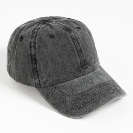 Baseball cap, black color, size 56-58