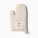 Ethel "Home" mittens, beige color, 26x16 cm, 50%HL, 50%flax