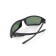 Glasses Polarization Swimming Player Polar Night in a case, Green Lenses