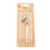 Candle in the cake on the skewer "Almaz", the number "4", champagne, 4.8x2.6 cm