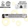 Drage Rings "United States Hysterics" in a tube, taste: Mango, 25 g.