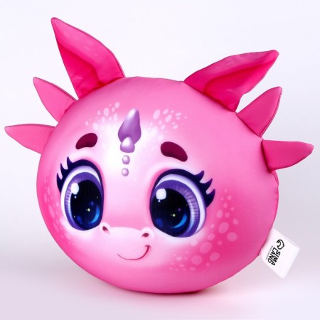 Антистресс-подушка «Дракончик», розовый-2