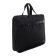 Folder with handles Textile A4, 370 x 290 x 50 mm, calligrata, 1c15 "Kingisepp", external/inner pocket, black