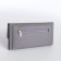 Women's wallet on magnet, gray color