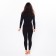 Female thermal underwear (longshit, leggings), black color, size 42-44 (s)