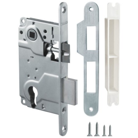 Crystone Cold Armadillo LH 25-50 SN BOX, under c/m, 1 crossbar+latch, o/p, matte chromium color