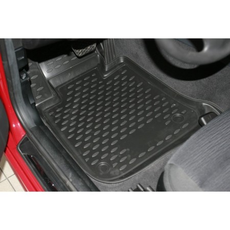 Rugs in the BMW 1-3D salon 2004-2011, 4 pcs. (polyurethane)-1
