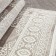 Rectangular carpet Kardlen Marmaris, size 240x350 cm, color Cream/D.Beige