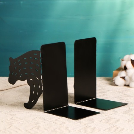 Holder-stand for books "Bear" set 2pcs, black-3