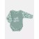 Body baby with a long sleeve Rant Milk-Aholic, height 56 ​​cm, green color