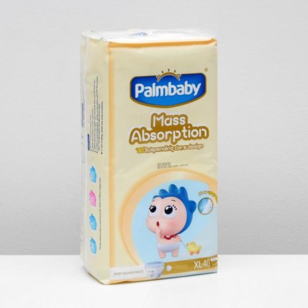 Palmbaby XL (12+kg) diapers, Japanese technology, 40 pcs-1