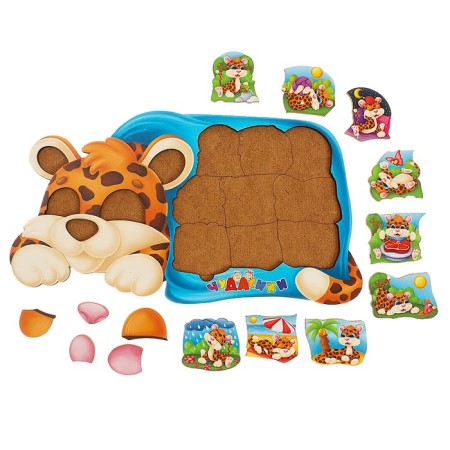 Puzzle-headed "leopard under the blanket"-3