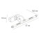 Partial backlight Arte Lamp Leonardo A6508AP-1AB, LED, 8 W, 19X57X10 cm, 510 lm, bronze