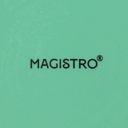 Coffee steam porcelain Magistro Coffee Time, 2 objects: a cup 280 ml, a saucer d = 15.5 cm, the color is turquoise-7