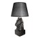 Horse table lamp E14 40W Black 22x22x41 cm Risalux
