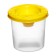 Glass of non -member 210ml + Calligrata yellow cover