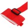 Bigs for skis with belt, red color