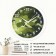 Wall watches, D-28 cm, interior, "camouflage", silent
