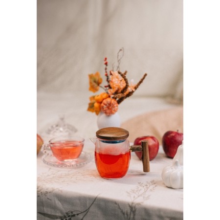 Glass teapot with sieve Magistro "Loft" 400 ml, 15 × 9 × 11.5 cm-9