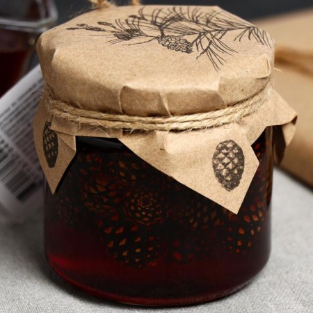 Jam "taiga cache" from a pine cone, 260 g-1