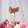 Topper "Favorite Mom with hearts", gold, 13.5 × 5.5 cm give beautifully